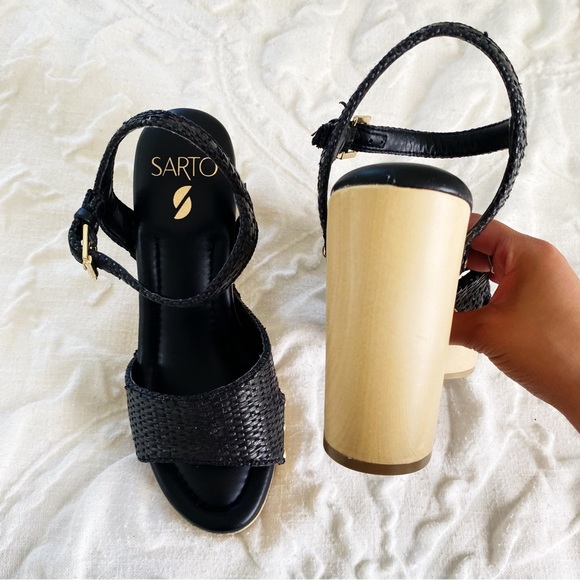 Franco Sarto Wally Platform Sandal Size 8.5 New $160 - Picture 7 of 9